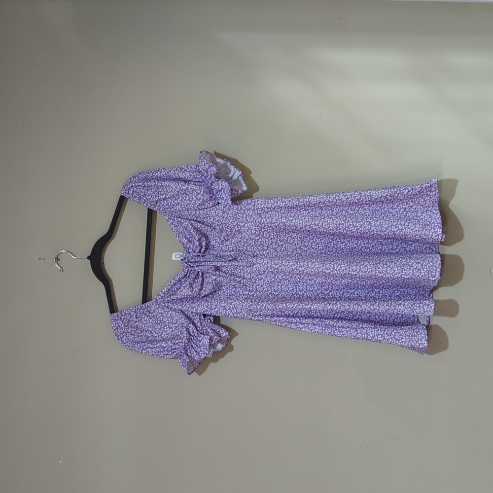 Babydoll lavender dress